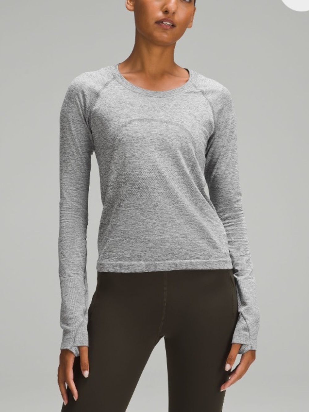 LULULEMON SWIFTLY TECH LONG SLEEVE SHIRT 2.0 WAIST LENGTH